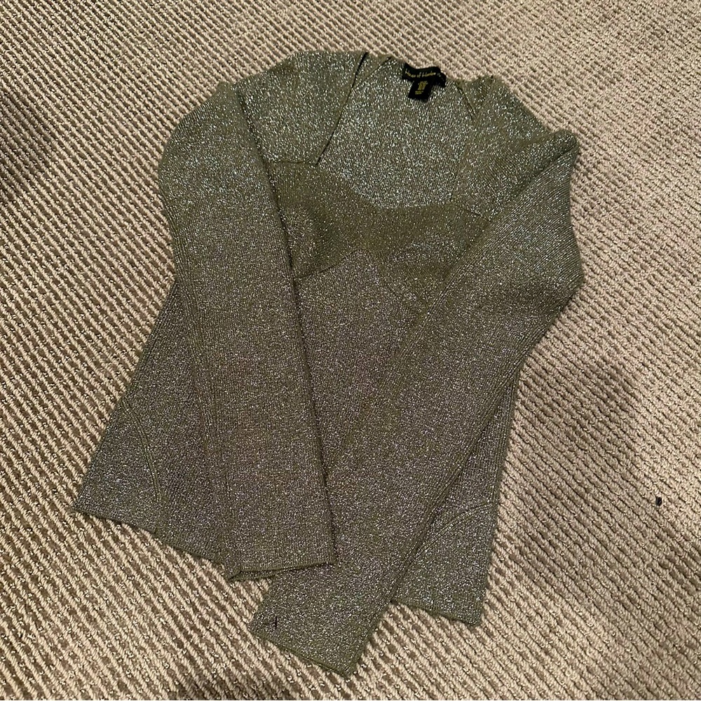 House of Harlow 1960 Moss Green Sweater